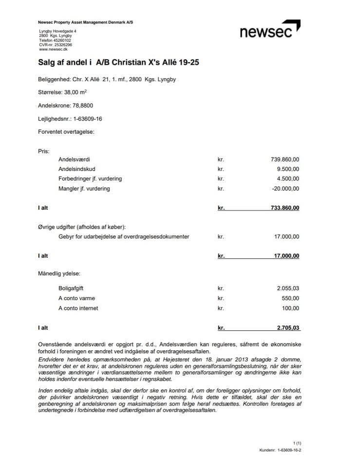 Andelsbolig i Kongens Lyngby, billede 2