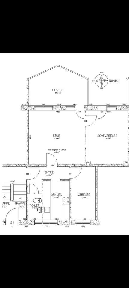 67 m² byttebolig, Kongens Lyngby, billede 2