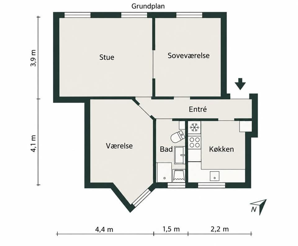 Byttebolig, Frederiksberg C, billede 1