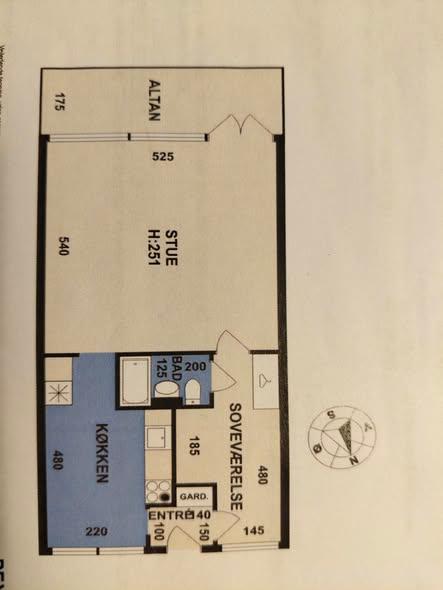 57 m² andelsbolig, Hørsholm, billede 5